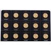 Image 5 : 2017 MAPLEGRAM25 PURE YELLOW GOLD MINI COIN SET