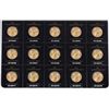 Image 6 : 2017 MAPLEGRAM25 PURE YELLOW GOLD MINI COIN SET