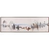 Image 1 : E.A. BLAKE MID-CENTURY MODERN ABSTRACT CITYSCAPE