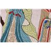 Image 3 : VINTAGE CREWEL GEISHA  ASIAN PASTEL BY C. WILLIARD