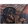 Image 2 : AFTER EDM. H. OSTHAUS ORIGINAL OIL DOG PAINTING