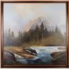Image 1 : JOSEF KUGLER SIGNED ORIGINAL OIL LANDSCAPE