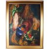 Image 1 : TROPICAL TENTATION GAUGUIN ORIGINAL OIL AFTER COA