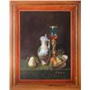 Image 1 : ORIGINAL R. BERAN STILL LIFE OIL PAINTING