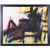 Image 1 : FRANZ KLINE OIL ON CANVAS MADE IN THE MANNER OF