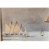 Image 3 : ORIGINAL SIGNED WATERCOLOR SAILBOAT PAINTING