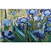 Image 2 : VINCENT VAN GOGH ORIGINAL IRISES PAINTING AFTER