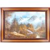 Image 1 : BOB ROSS AFTER LANDSCAPE ORIGINAL OIL ON CANVAS