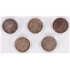 Image 2 : ASSORTED 0.9 SILVER LIBERTY PEACE DOLLARS - (5)