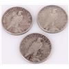 Image 2 : PEACE DOLLAR LOT OF THREE INCLUDING 1935 KEY DATE