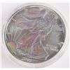 Image 1 : 2003 HOLOGRAPHIC AMERICAN SILVER EAGLE .999 SILVER