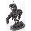 Image 2 : "END OF THE TRAIL"BRONZE STATUE AFTER JAMES FRASER