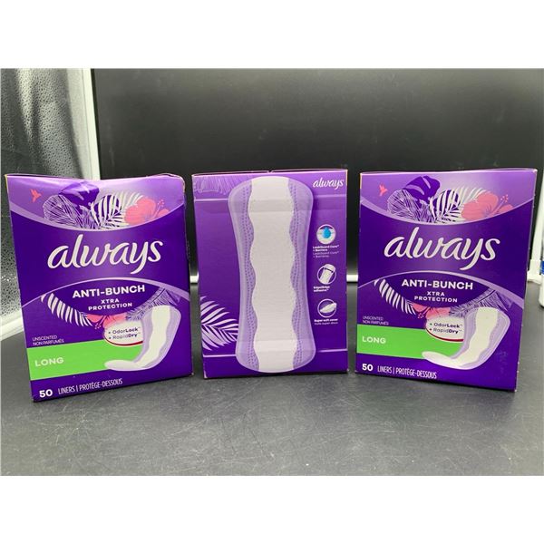 Alway Anti-Bunch Long Unscented Lines (3 x 50)