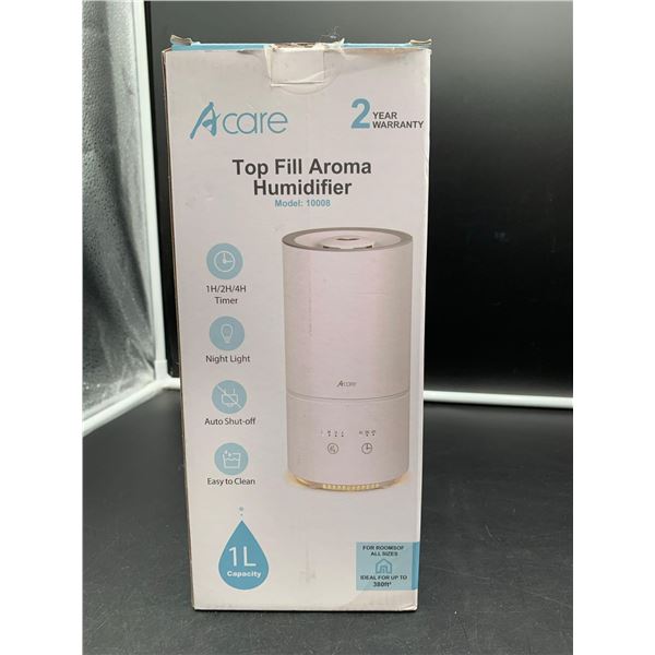 Acare Top Fill Aroma Humidifier, Model 10008