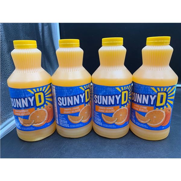 Sunny D Smooth Orange Citrus Punch (4 x 1.18L)