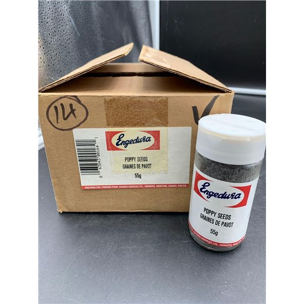 Engedura Poppy Seeds  (12 x 55g)