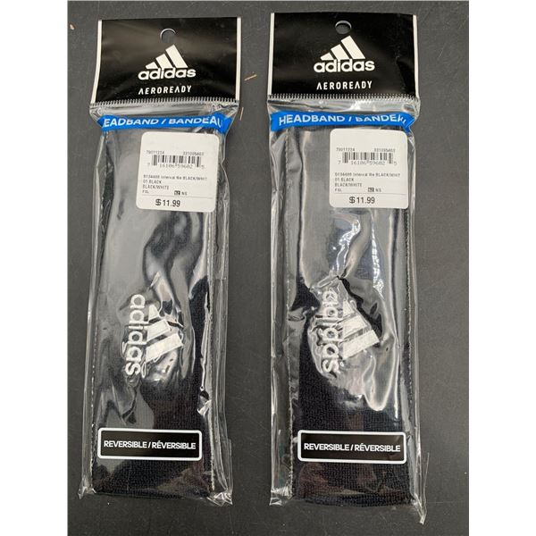 Adidas Headbands (2ct)