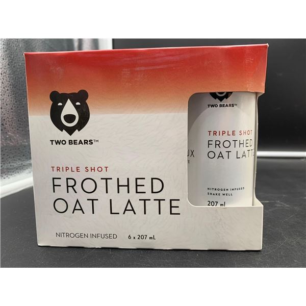 Two Bears Triple Shot Frothed Oat Latte (6 x 207ml)