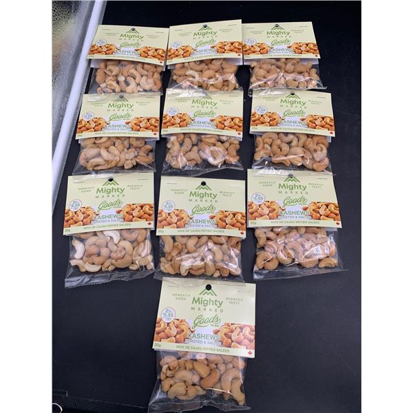 Mighty Marked Cashews Roasted & Salted (10 x 35g)