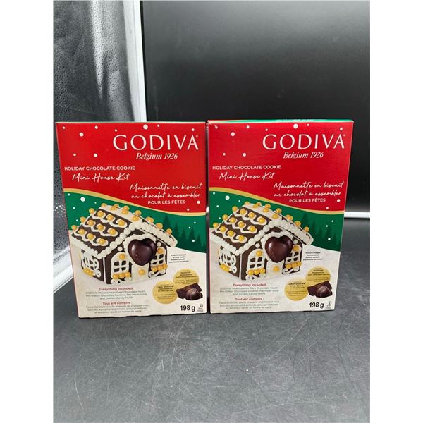 Godiva Holdiay Chocolate Cookie Mini House Kit (2ct)