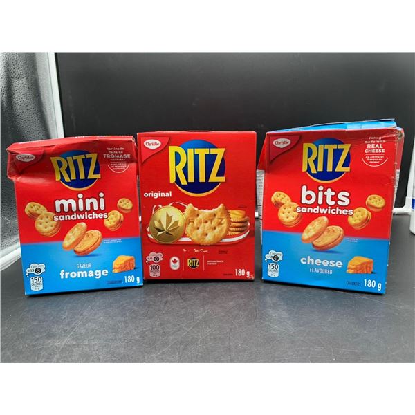 Assorted Ritz Crackers (3 x 180g)