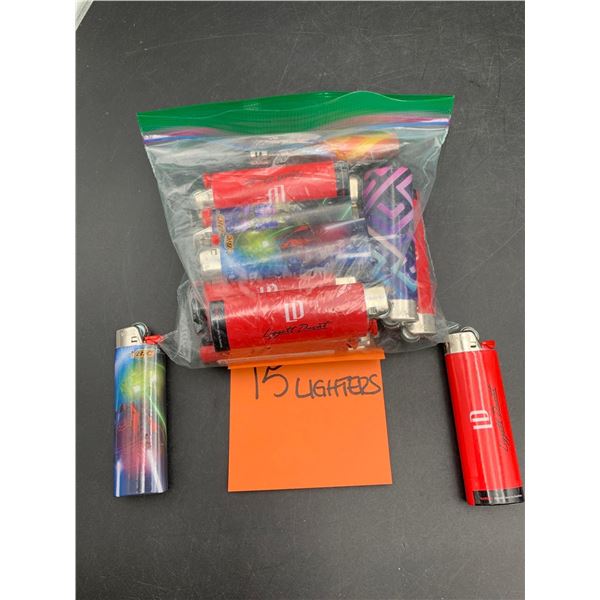 Lot of 15 Lighters