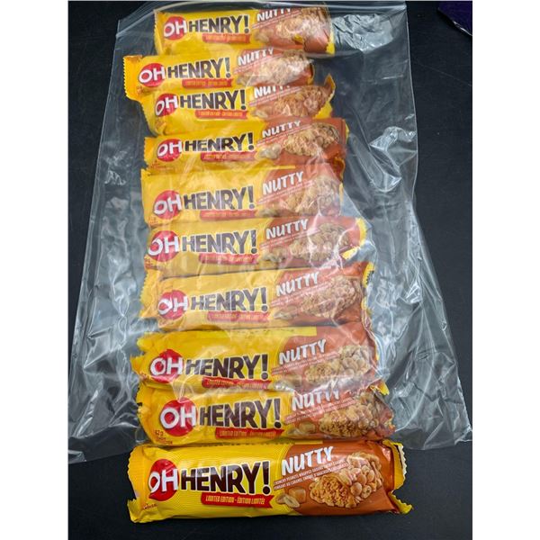 Oh Henry Nutty Candy Bars Limited Edition (10 x 52g)