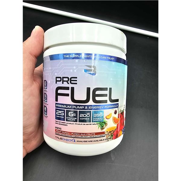 Pre Fuel Premium Pump & Energy Formula-Fruit Punch (290g)