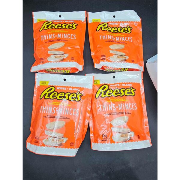 Reese's Thins White Creme & Peanut Butter(165g x 4)