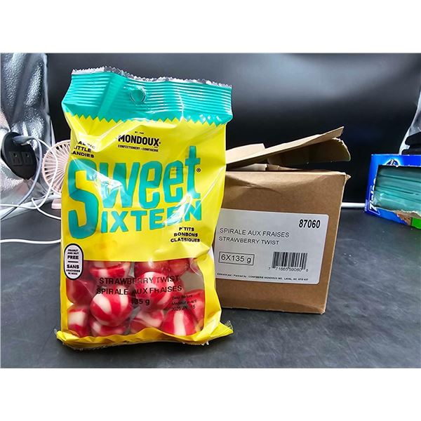 Mondoux Sweet Sixteen Candy_Strawberry Twist (6 x 135g)
