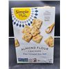 Image 1 : Simple Mills Almond Flour Crackers-Fine Ground Sea Salt (2 x 241g)