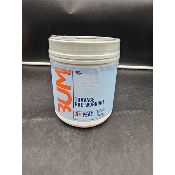 Bum Pre-Workout 4 Peat Supplement