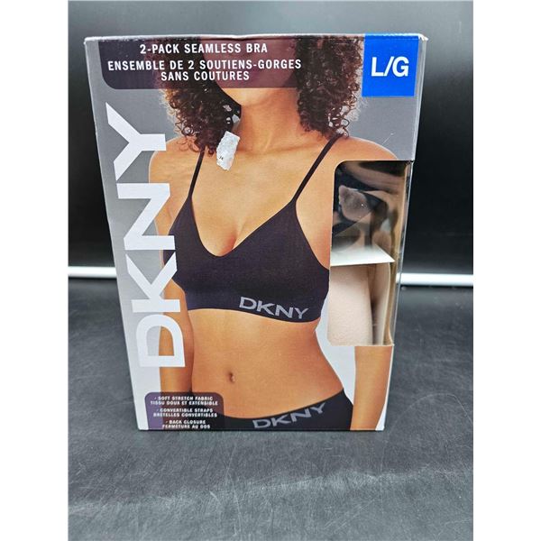 DKNY 2pk Seamless Bras (L)