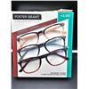 Image 1 : Foster Grant Fashion Reading Glasses 3pk (2.00)