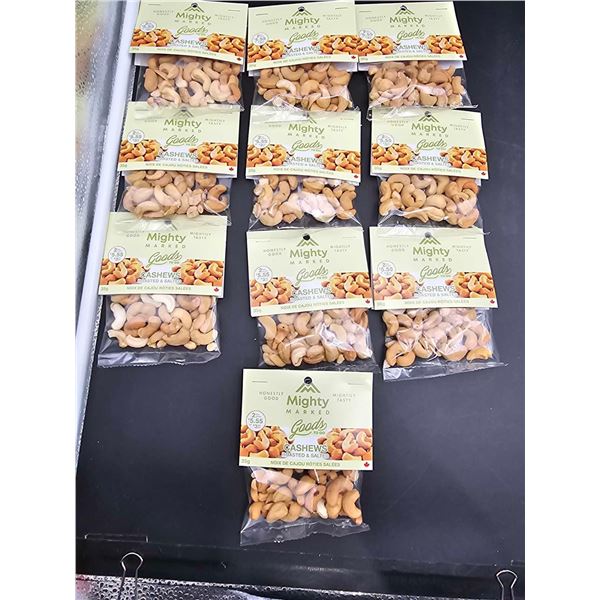 Mighty Marked Cashews-Roasted & Salted (10 x 35g)