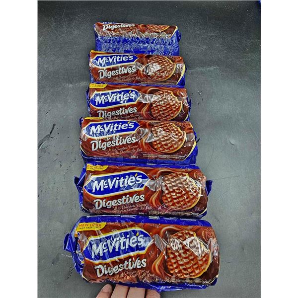 McVities Digestives Milk Chocolate Flavour (6 x 300g)