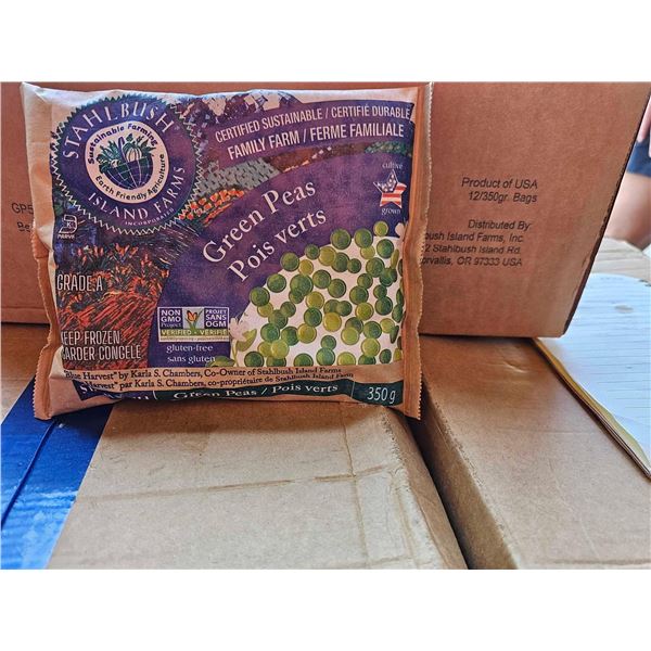 ***FROZEN*** Stahlbush  Grade A Green Peas 12x350g