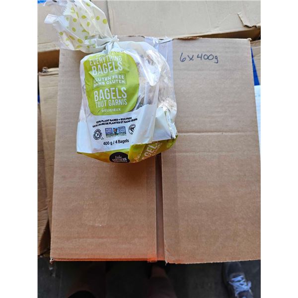 ***FROZEN*** The Northern Bakehouse Gluten Free Delicious Everything Bagels 6x400g