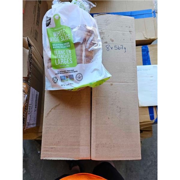 ***FROZEN*** The Northern Bakehouse Gluten Free Delicious White Wide Slice Bread 8x562g