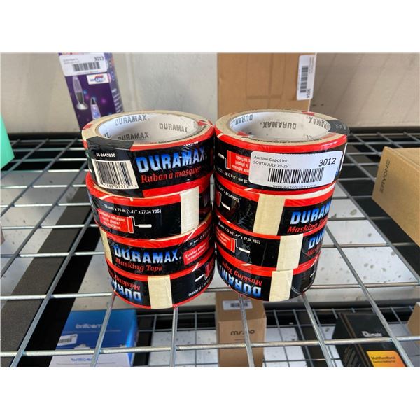 Duramax masking tape 8 rolls of 36mm x 25M
