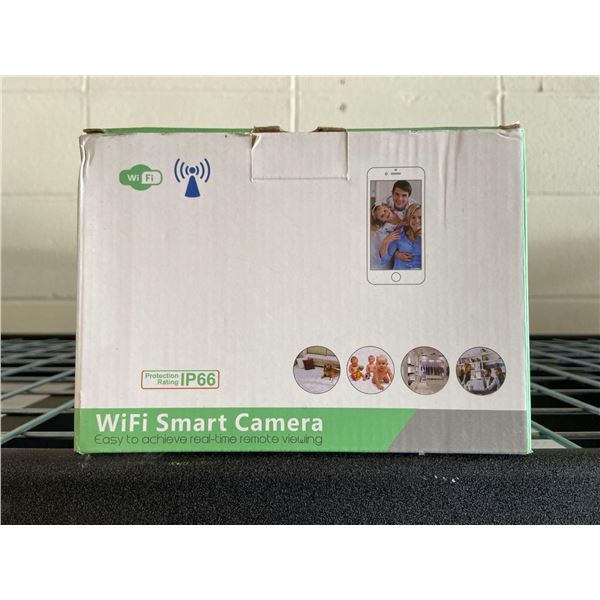 WiFi smart home security camera with remote smart phone viewing
