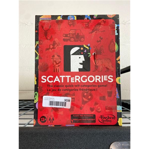 Scattergories classic quick wit categories game