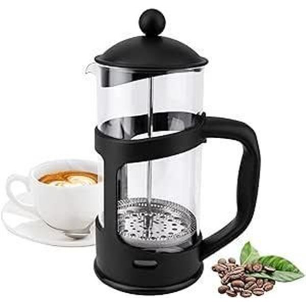 RAINBEAN Mini French Press Coffee Maker 1 Cups, 12oz Coffee Press, Perfect for Coffee Lover Gifts Mo