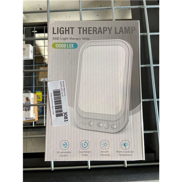 SAD light therapy lamp