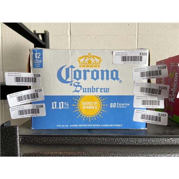 Corona sunbrew non alcoholic "beer" 12x355ml