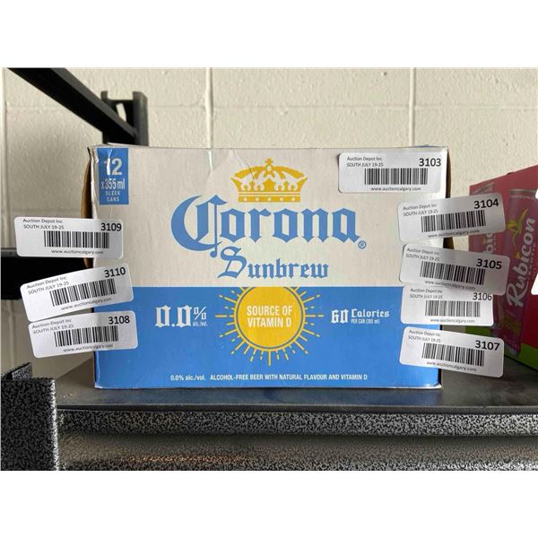 Corona sunbrew non alcoholic "beer" 12x355ml