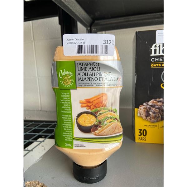 Culinary treasures jalapeno lime aioli