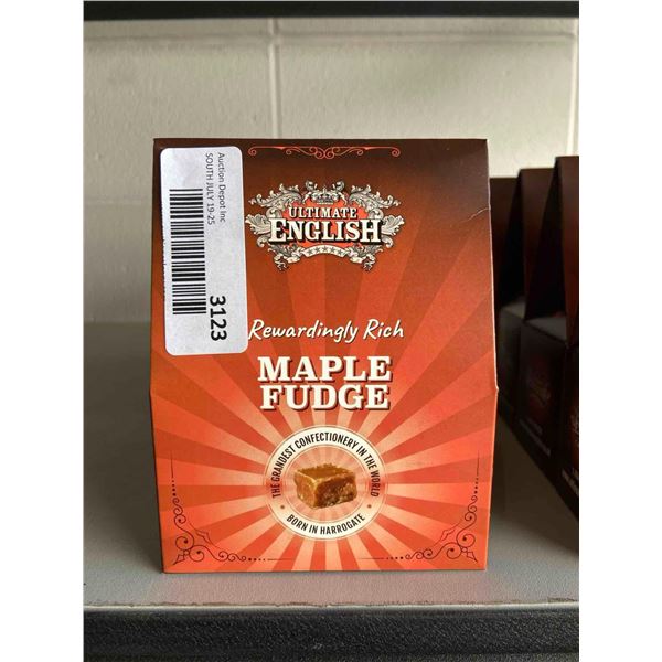 Ultimate English Maple fudge 6x150g