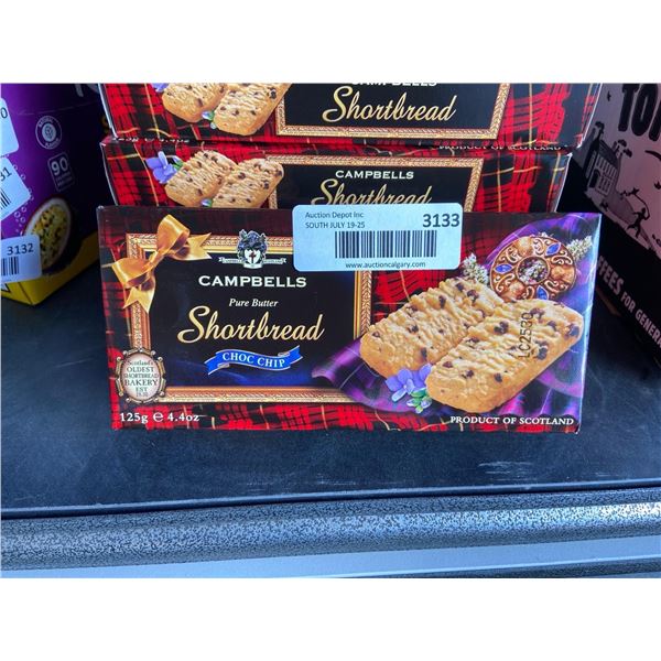 Campbell's Pure butter Chocolate chip shortbread 6 x 125g