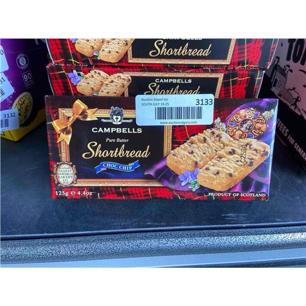 Campbell's Pure butter Chocolate chip shortbread 6 x 125g